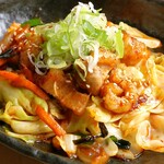 Salt Yakisoba (stir-fried noodles)