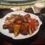 花梨 - 黒酢豚定食