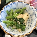 和 とがわ - 小松菜とおあげの炊いたん