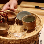 玄水 - おちょこ選び