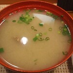 玄海鮨 - 貝汁ももらいました