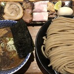 中華蕎麦 とみ田 - つけめん(大)+特選全部のせトッピング
