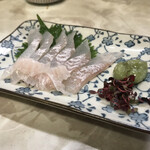 魚立呑み　いそかわ - あまてかれい造り