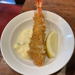 かつれつ四谷たけだ - エビフライ　350円