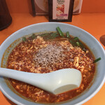 元祖ニュータンタンメン本舗 - 大盛大辛ひき肉ダブルニラ