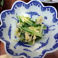 大當両 - 油揚げの和え物