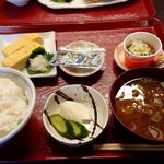 食事処 たむら水産 - 定番の朝ごはん￥600 税別