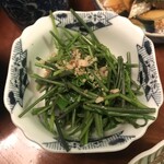 欅苑 - 木の芽(あけびのツルの新芽)のお浸し