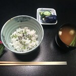 欅苑 - ご飯