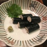 欅苑 - 自然薯の海苔巻き