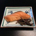 欅苑 - 焼鮭・実山椒伽羅蕗