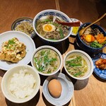 納屋橋 惣菜酒場 自然やナムル - 肉吸いめっちゃ美味しい〜〜