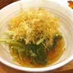 Yakitorikotedaya - おひたし　２００円