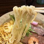 自慢亭 - いつも通り、お約束の美味しい麺