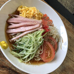 萬世庵 - 料理写真:冷やし中華　850円税込