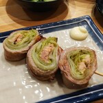 焼き鳥 ばかちん - レタスメンタル巻