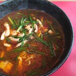 手打ラーメン 珍来 - 極辛台湾鶏ソバ