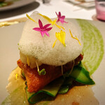 メイ - 和歌山県産鮎のパートブリックの包み揚げ