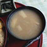 レストラン 白い森 - みそ汁
