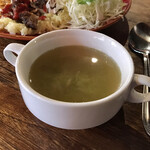 Sora Shokudou - ・野菜たっぷりのスープはおかわり自由
