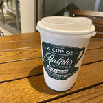 ラルフズコーヒー - 紙カップ。サイズはワンサイズです。