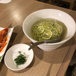 浅草焼肉 たん鬼 - 柚子冷麺ハーフ