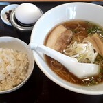 Ramen Gachirin - 朝ラーセット(700円也)