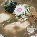 津軽煮干中華蕎麦 サムライブギー - 濁り煮干しソバ（アップ）