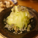 酒と肴とせいろ蒸し オオサカチャオメン - 中野さんの酢昆布セロリ