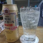 伊勢屋酒店 - 酎ハイハイボールロング。