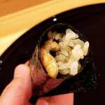 鮨 彌いち - 穴子手巻き