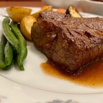 欧風食堂ザファラン - 能登牛の牛ヒレ肉ランチ