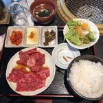 個室焼肉 晩翠 三田総本店 - 焼肉ランチ 税込1000円