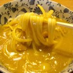 福そば - カツカレーうどんのアップ