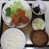 ひさや - 料理写真:鶏唐揚定食