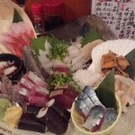 魚金 - 2012.5 刺身6点盛り（2,728円）