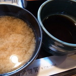 Bandamaruka - そばつゆとみそ汁