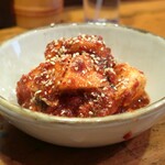 やきとり 正や - 自家製 山芋キムチ