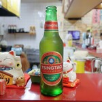 中華居酒屋 上海ママ料理 - 青島ビール