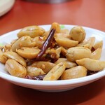 中華居酒屋 上海ママ料理 - ピリ辛ピーナッツ