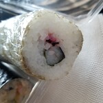 マキモノ屋 - おぼろ昆布で梅鯖巻き 200円