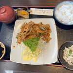 和久 - 豚の生姜焼き@780