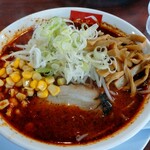 ラーメンばんだい - 辛味噌ラーメン・メンマトッピング