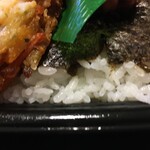 本家かまどや - かき揚げのり弁当大盛り
