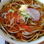 Ishiusu Arabiki Soba Genan - 一味かけ過ぎも、メチャ旨い麺とお汁