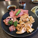 きらく - ハラミ、赤身、ミノ、テチャン