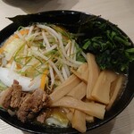 横浜家系ラーメン 蓮 - レディースラーメン♪見た目でも満足
