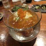 らく天 - 生うに湯葉饅頭950円