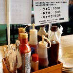 食咲工房 かつふじ - ライス等の無料おかわりは無くなりました…