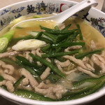 中国大明火鍋城 - チンジャオロース麺
